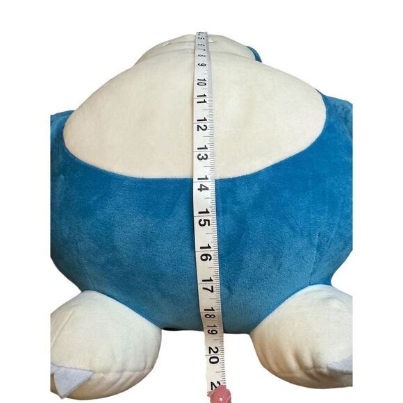2022 Pokémon Snorlax Plush 16" Stuffed Toy Collector's Item - Picture 8 of 10